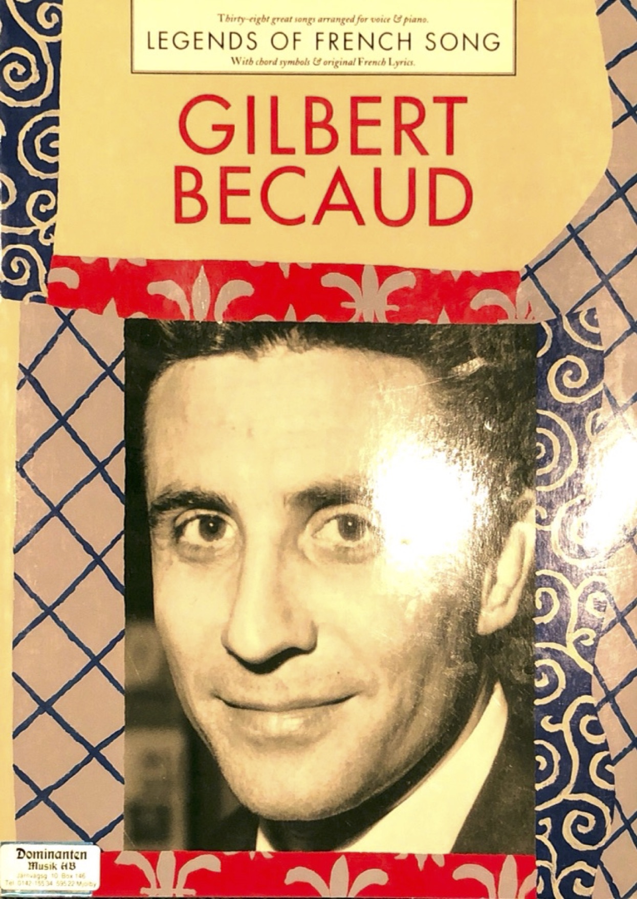 GILBERT BECAUD: LEGENDS OF FRENCH SONG