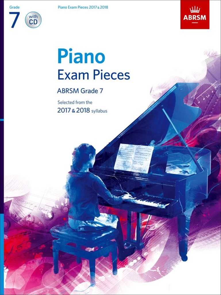 ABRSM SELECTED PIANO EXAM PIECES:2017-2018 GRADE 7