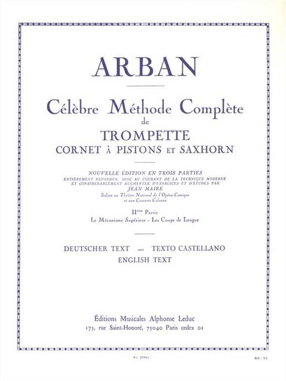 Célèbre Méthode Complète de Trompette - Volume 2 