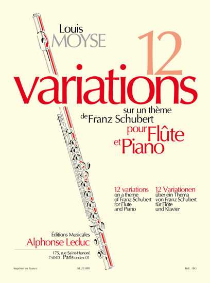 12 Variations sur un Thème de Franz Schubert 
