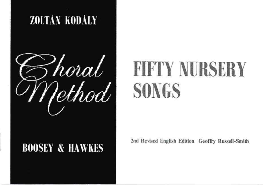 Fifty Nursery Songs 2nd Revised English Edition, Geoffrey Russell-Smith