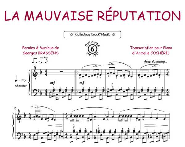 LA MAUVAISE RéPUTATION: COLLECTION CROCK'MUSIC