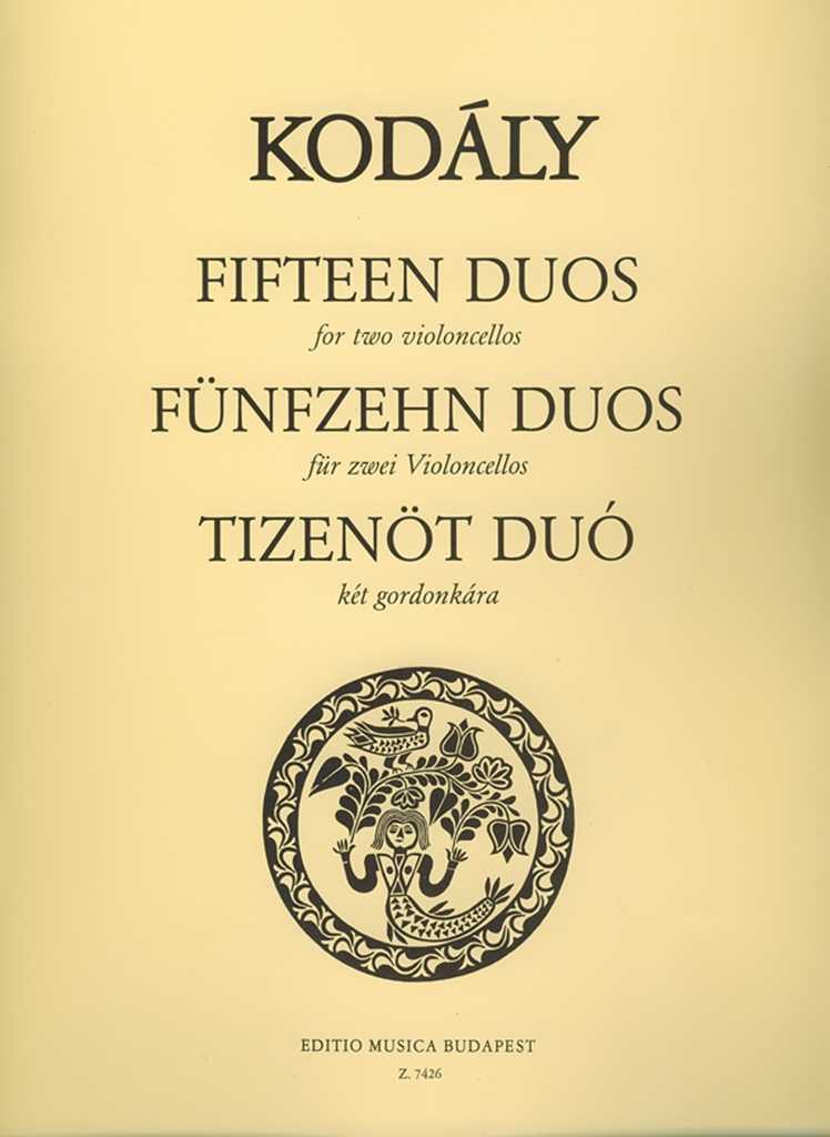 15 Duos  (aus 33 zweistimmige Singübungen' bearbeitet von J. Jákó)'