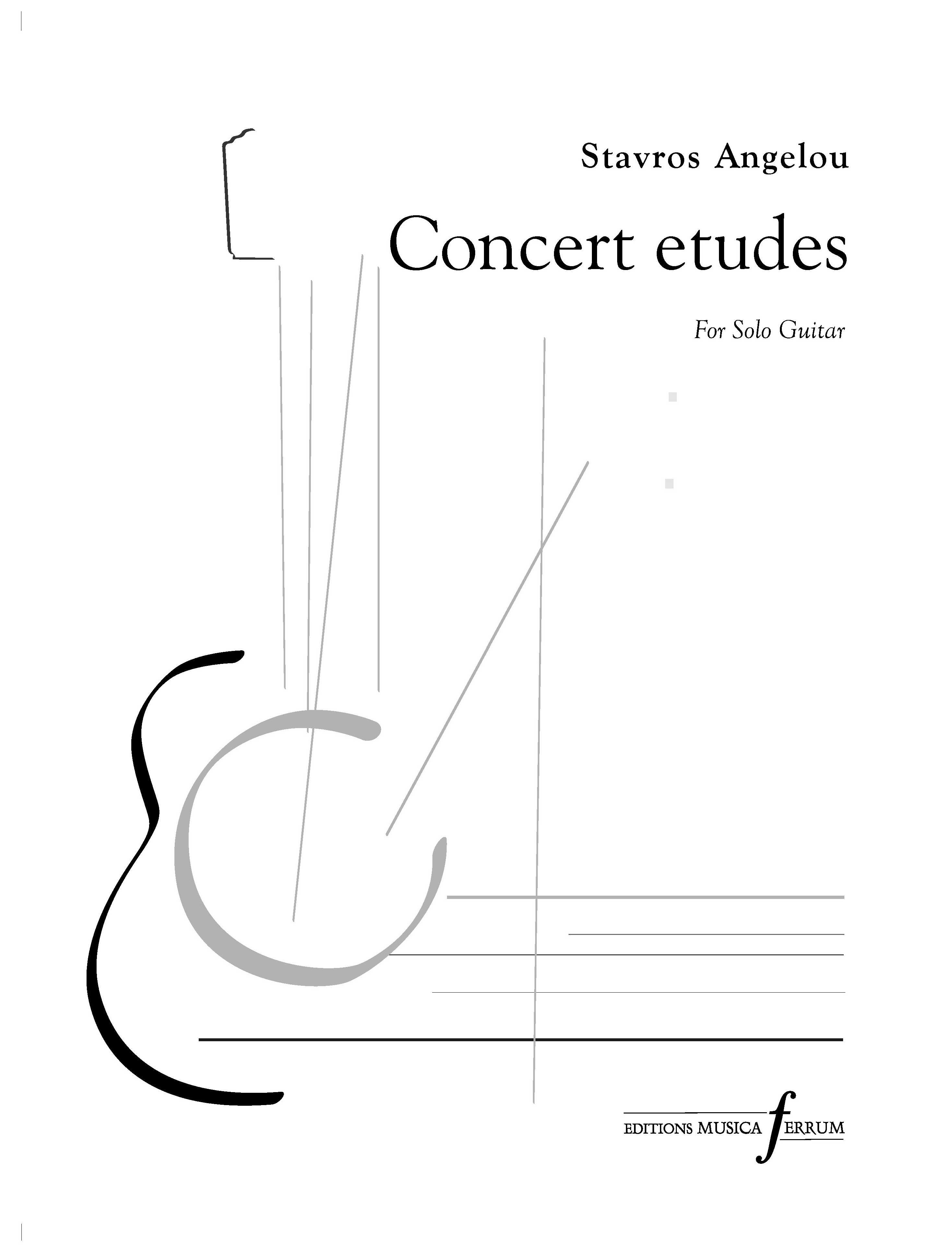 Concert Etudes for guitar 