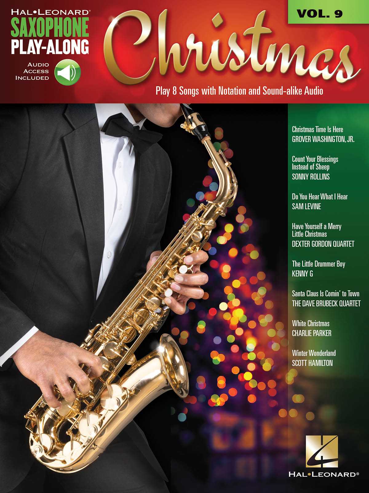 Christmas Saxophone Play-Along Volume 9