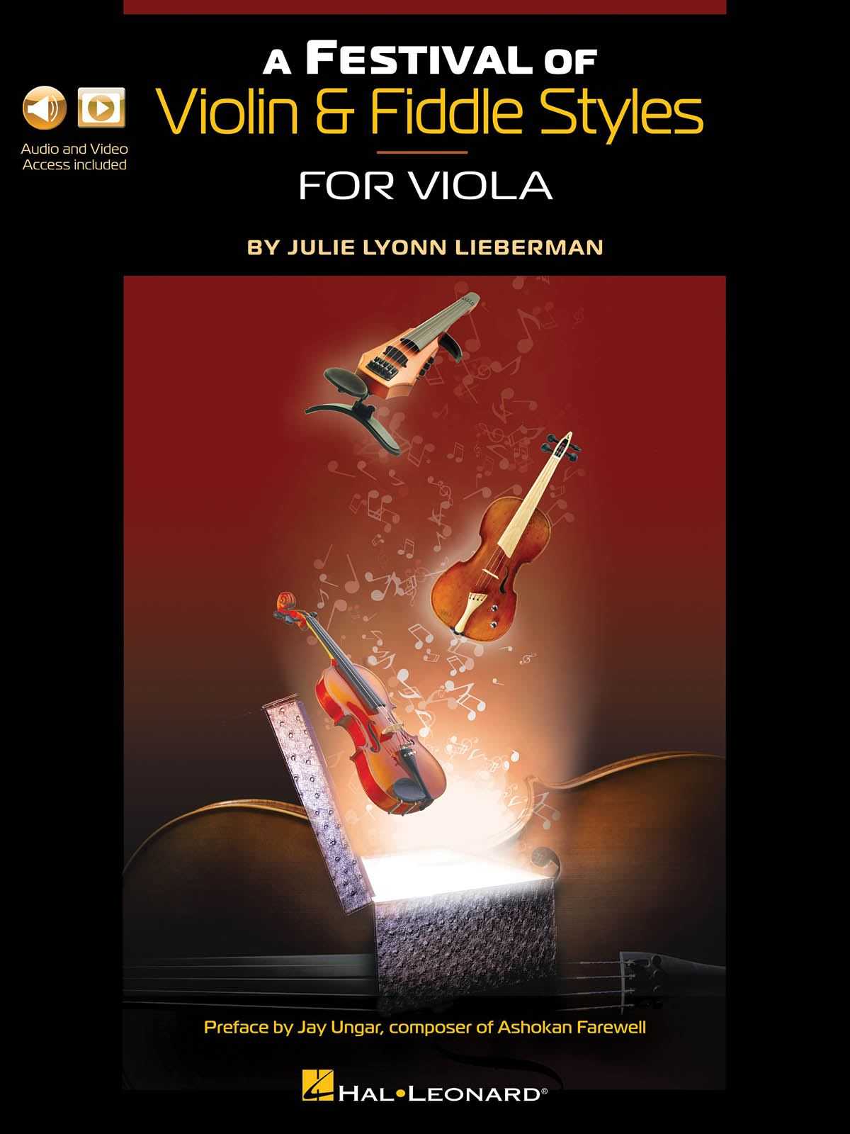 A Festival of Violin & Fiddle Styles for Viola Book with Audio and Video Access