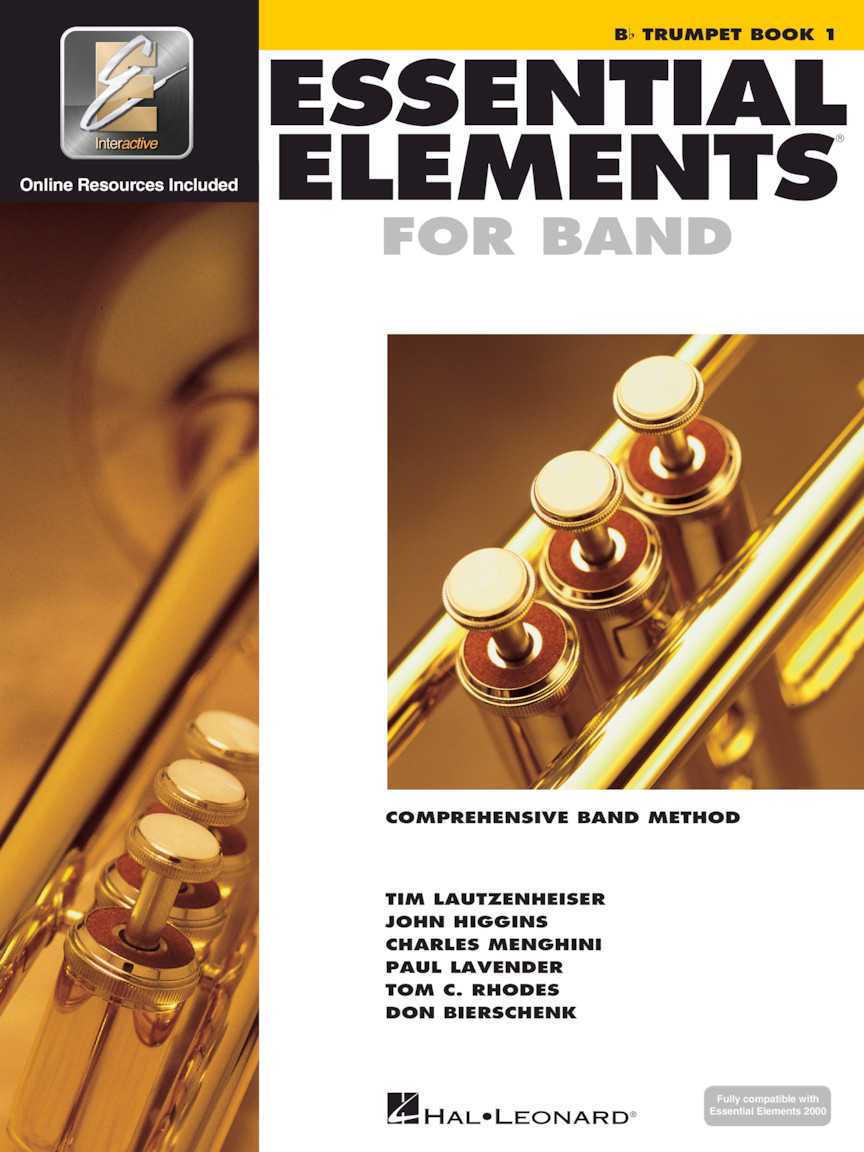 Essential Elements for Band - Book 1 - Trumpet Comprehensive band method