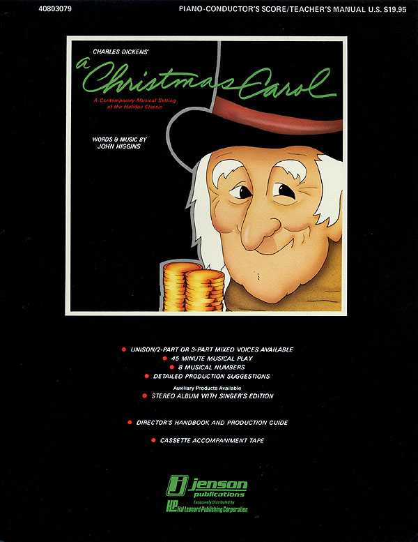 A Christmas Carol (A Holiday Musical Classic) (A Holiday Musical Classic)
