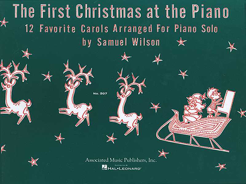 1ST CHRISTMAS AT THE PIANO: 12 FAVORITE CHRISTMAS CAROLS ARRANGED FOR BIG-NOTE PIANO