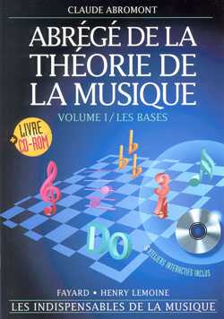 Abrégé de la théorie de la musique Vol.1 